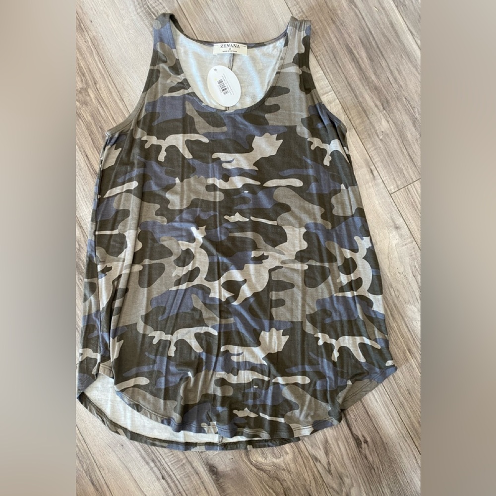 Camo Tank Top